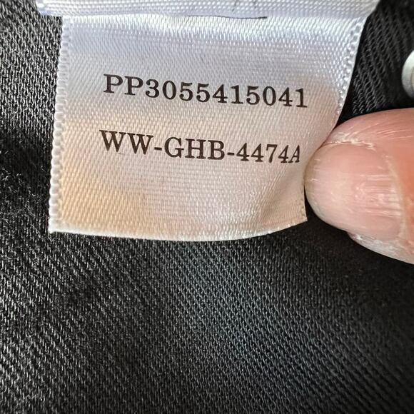 Everlane Jeans Womens Size 29 Long Black The Way High Organic Cotton Raw Hem - Picture 15 of 16